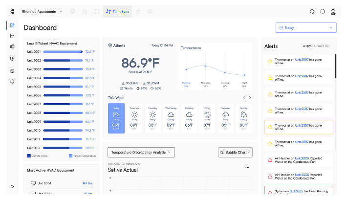 Manage settings
